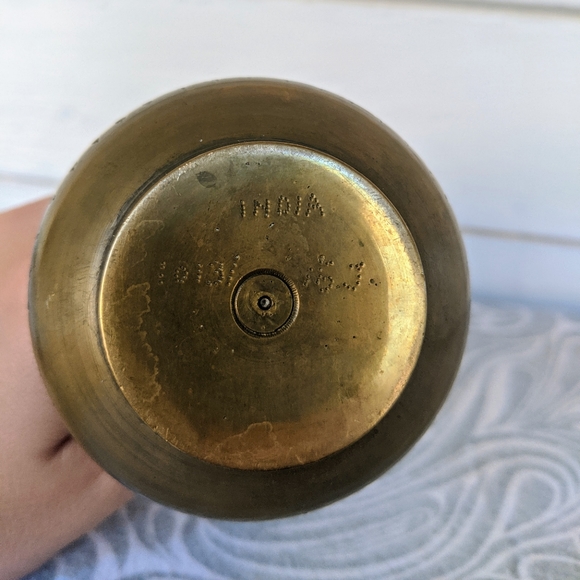 Vintage Etched Brass Case From India - Picture 6 of 8